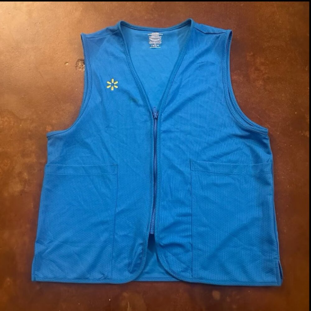 Walmart Employee Vest Size Men’s Medium